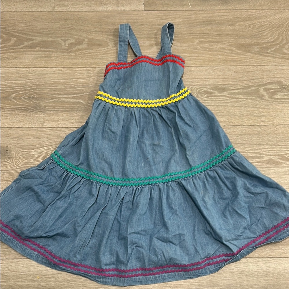 Hanna Andersson demin twirl dress